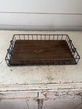 Wood and Metal Tray will get makeover