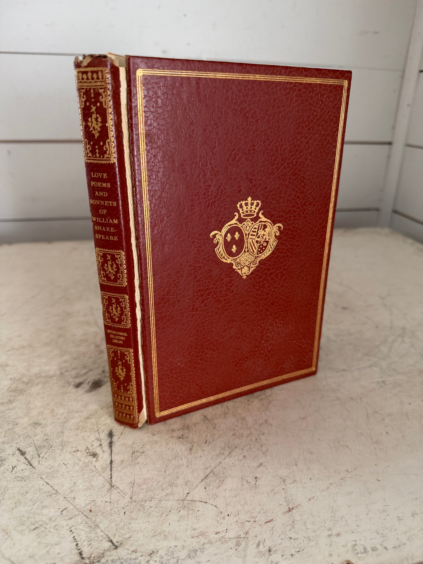Love Poems and Sonnets by William Shakespeare - binding will be repaired