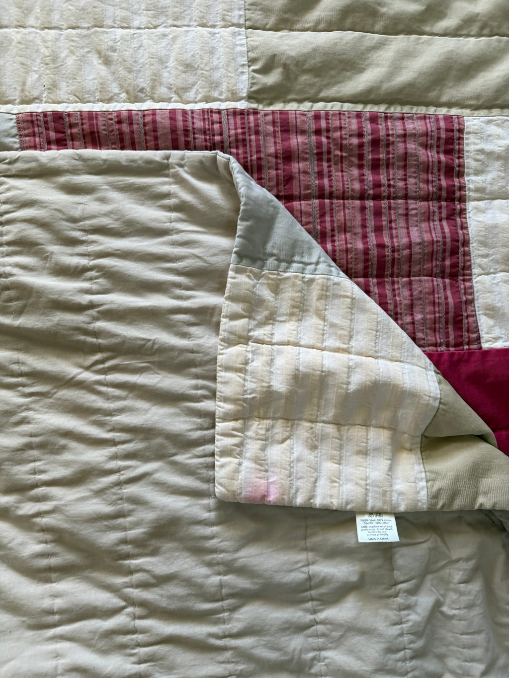Queen Woolrich Quilt as is