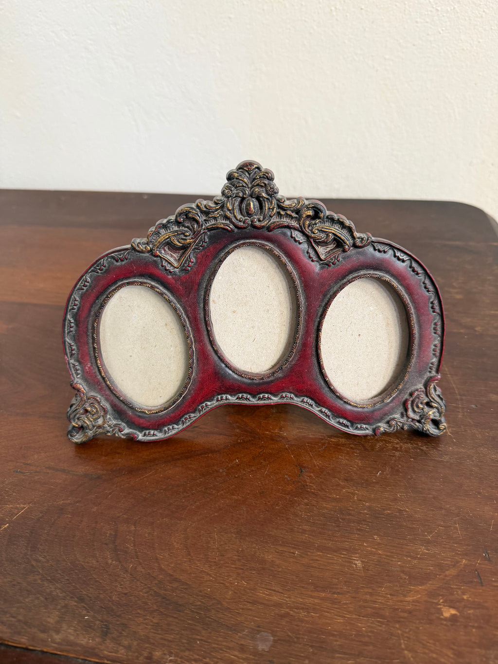 Ornate Frame for Three Pictures - Will Get Makeover