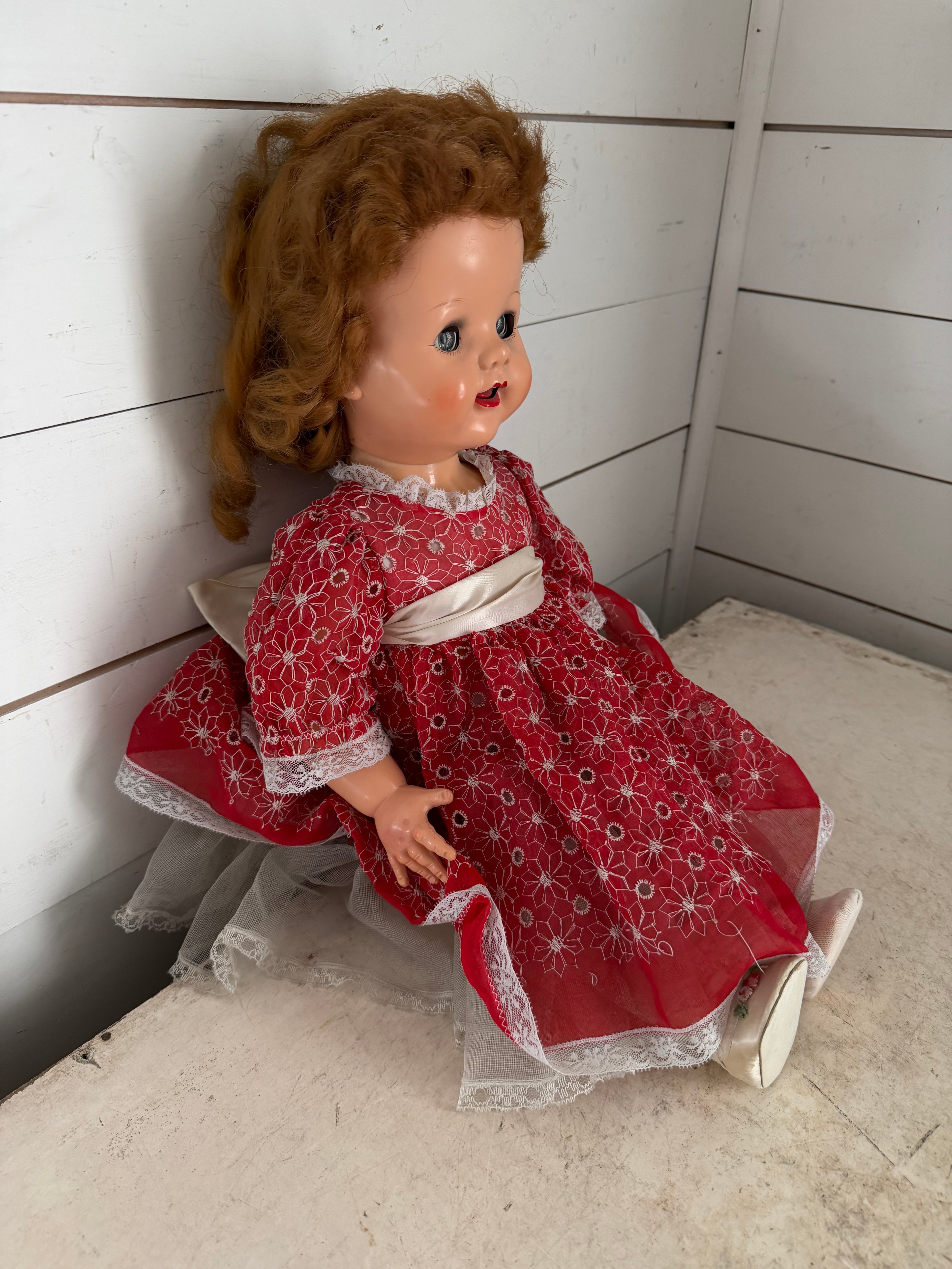 Vintage Ideal Head Turning Walking Doll