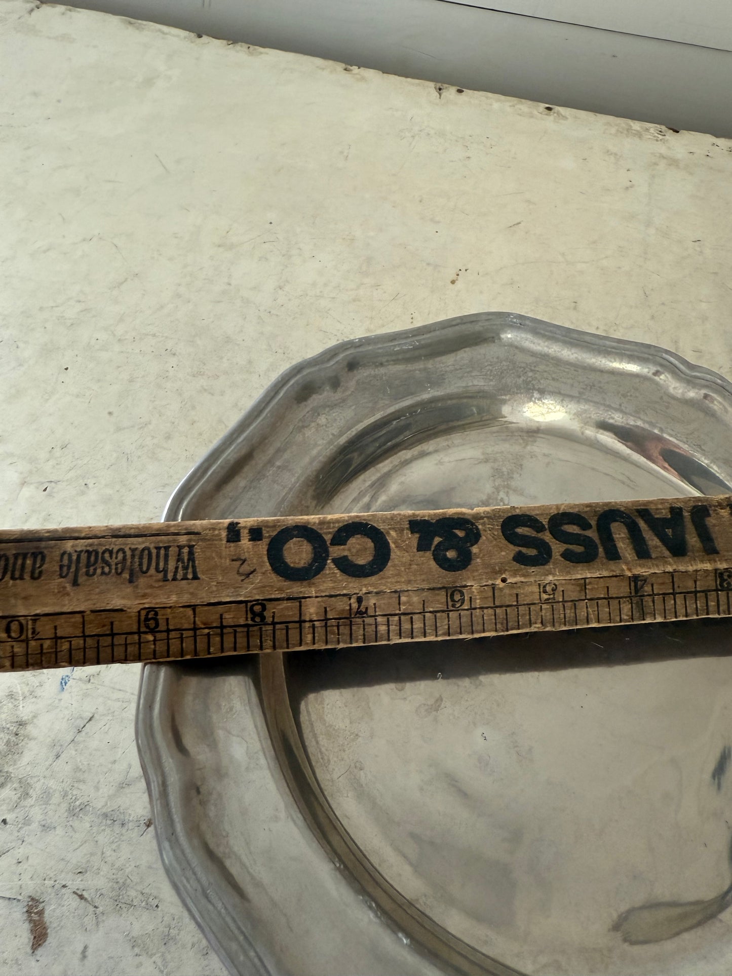 American Pewter Plates & bowls by Wilton Armetale - Queen Anne style - sold individually