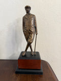 Bronze Golfer Statue