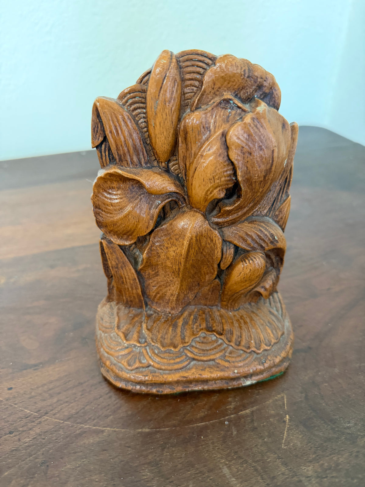 Vintage Syroco style book end - will get makeover