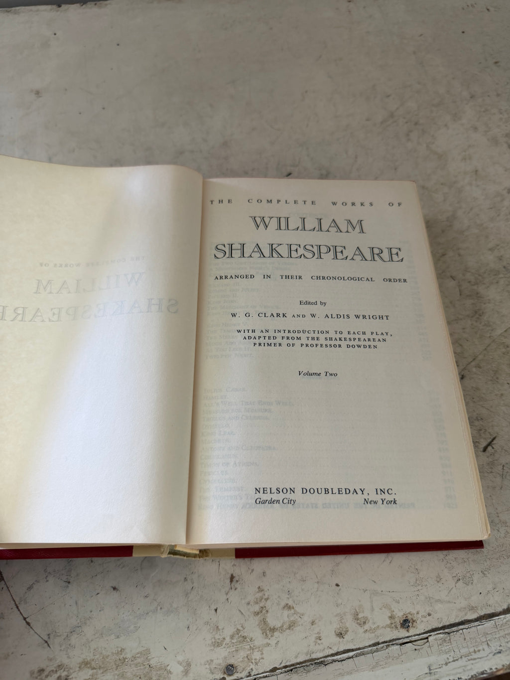 The Complete Works of William Shakespeare Volume 2
