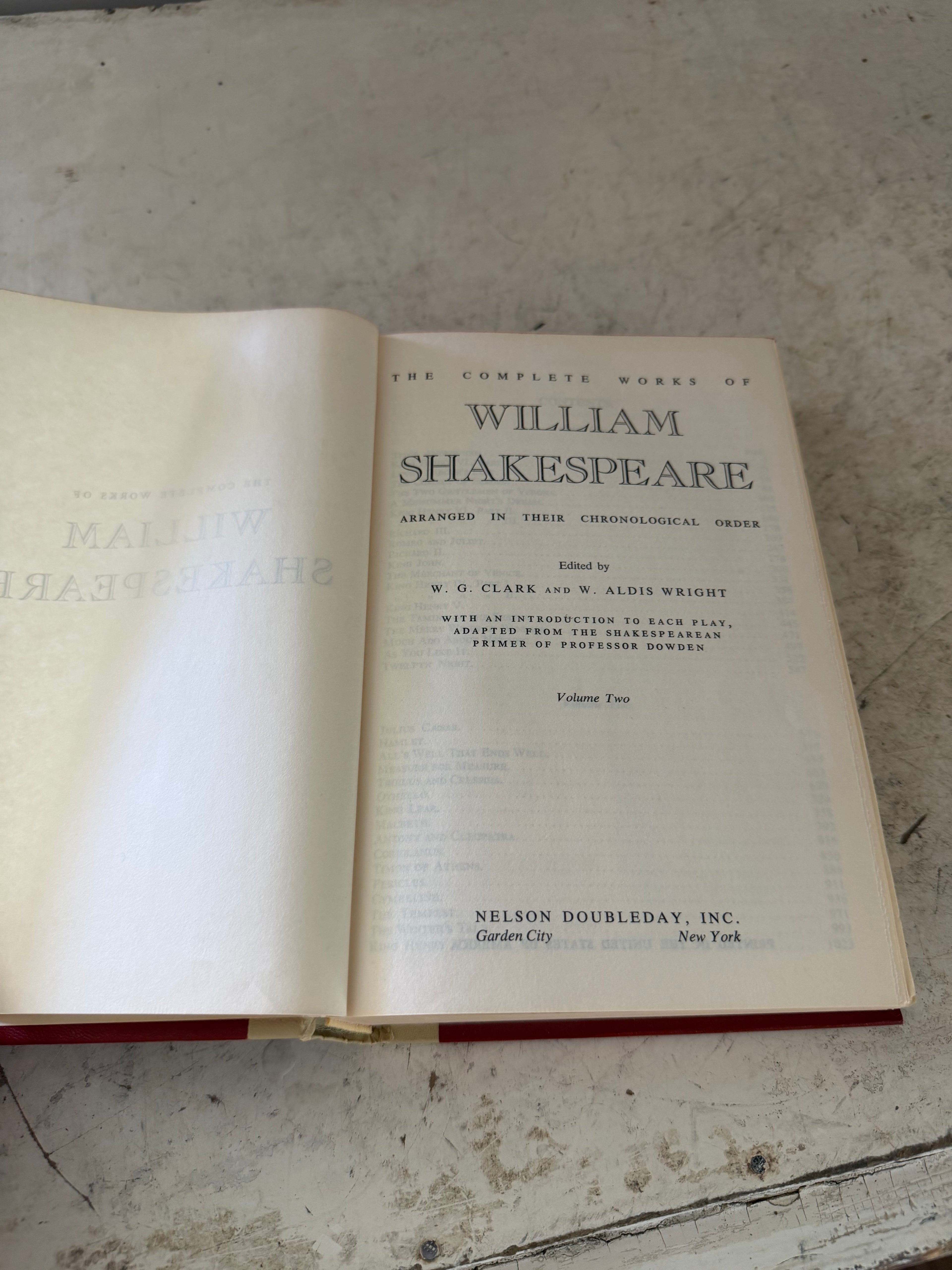 The Complete Works of William Shakespeare Volume 2