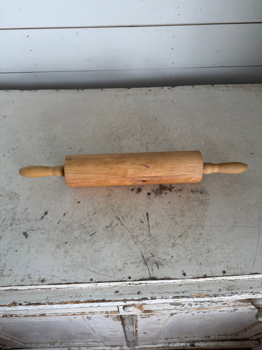 Vintage Oak Rolling Pin - Will get Makeover