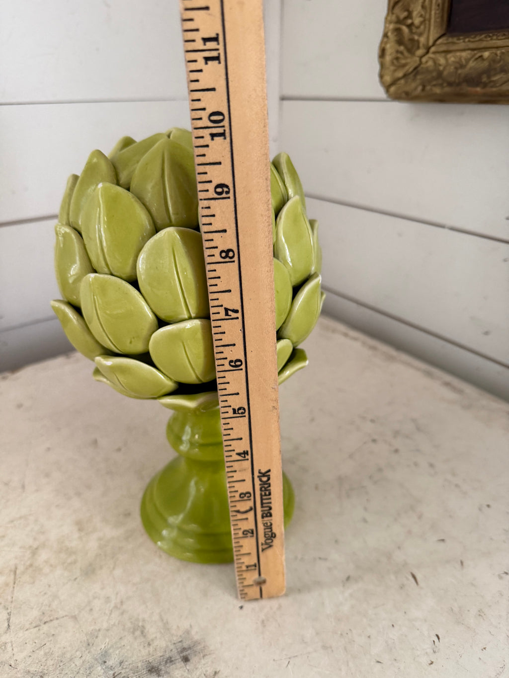 Green Ceramic Artichoke will get makeover
