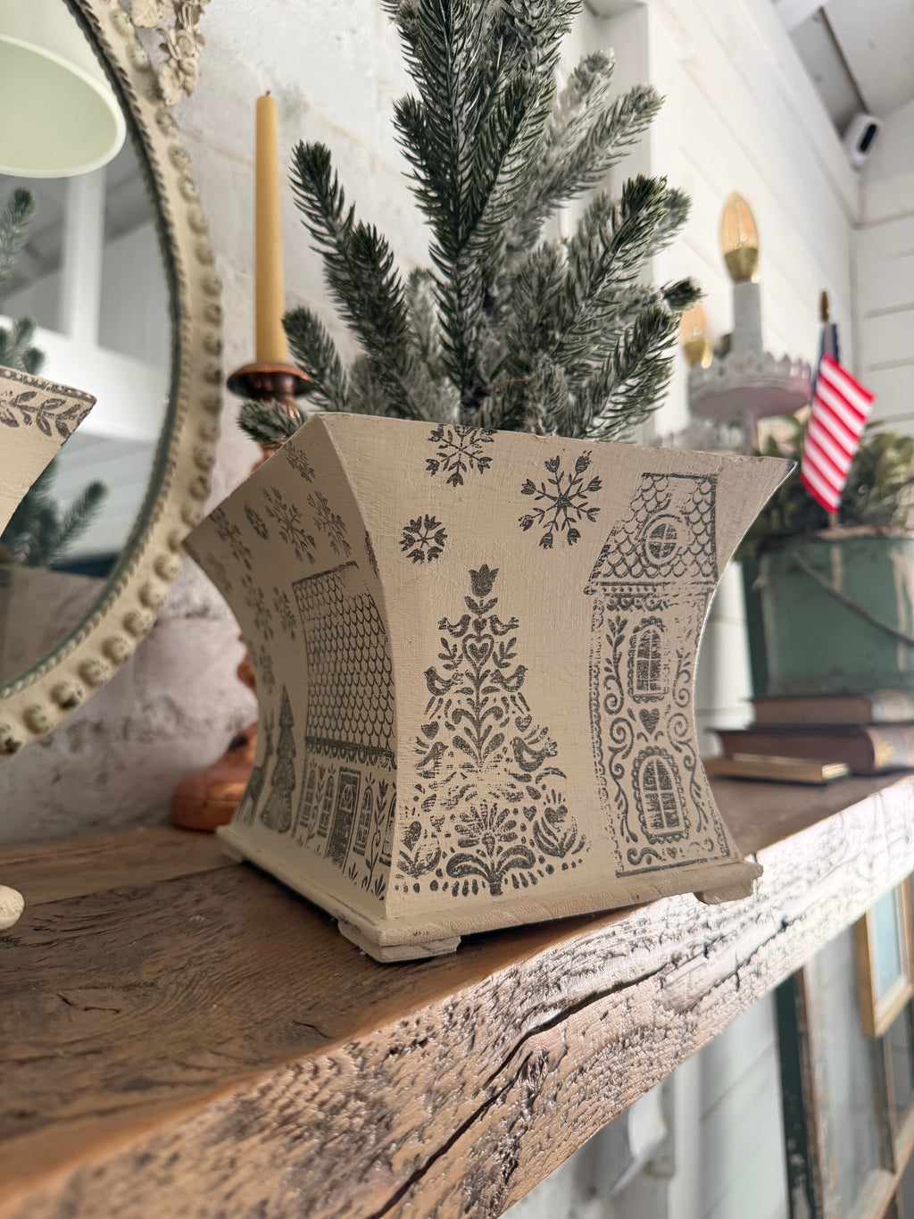 Gingerbread Lane | Stamp | IOD Iron Orchid Designs
