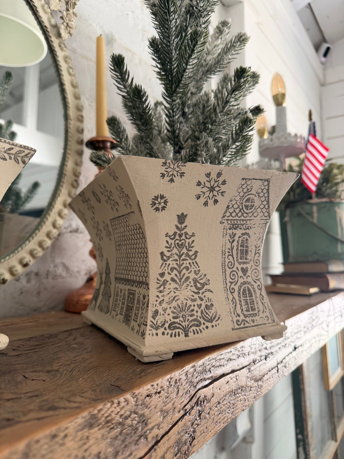 Gingerbread Lane | Stamp | IOD Iron Orchid Designs