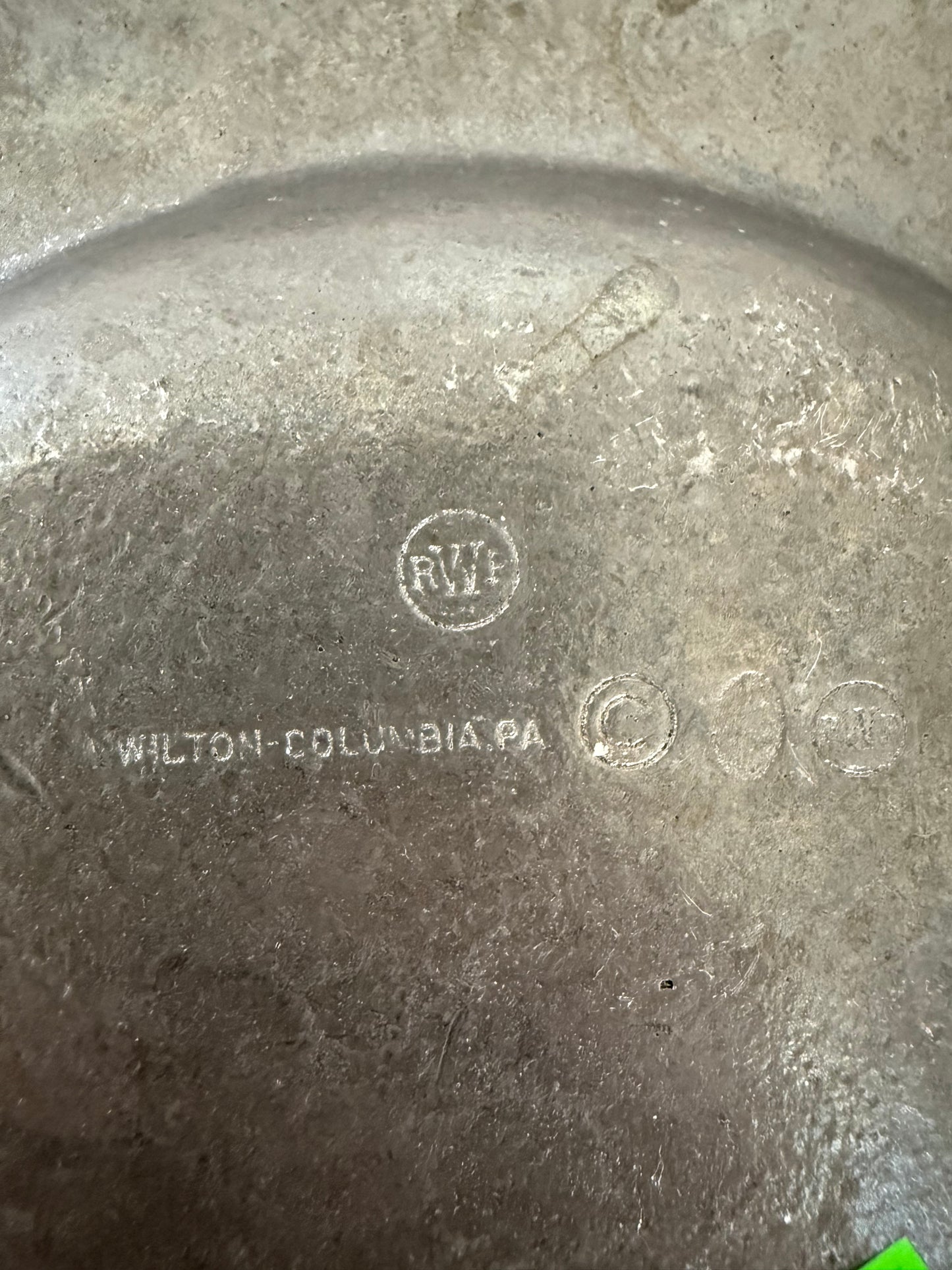 Wilton Pewter Decorative Plate