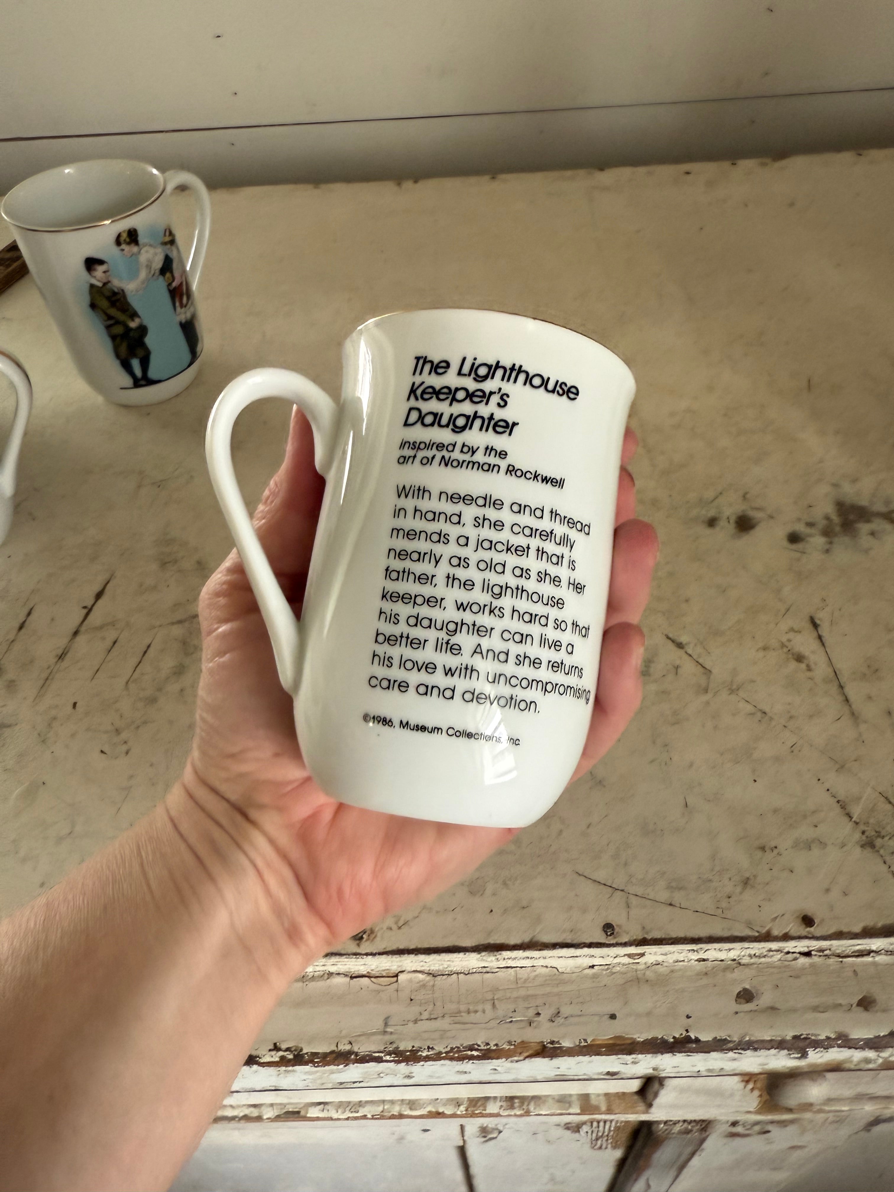 Norman Rockwell Collectible Mugs