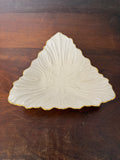 Lenox Triad Collection triangular candy or trinket dish