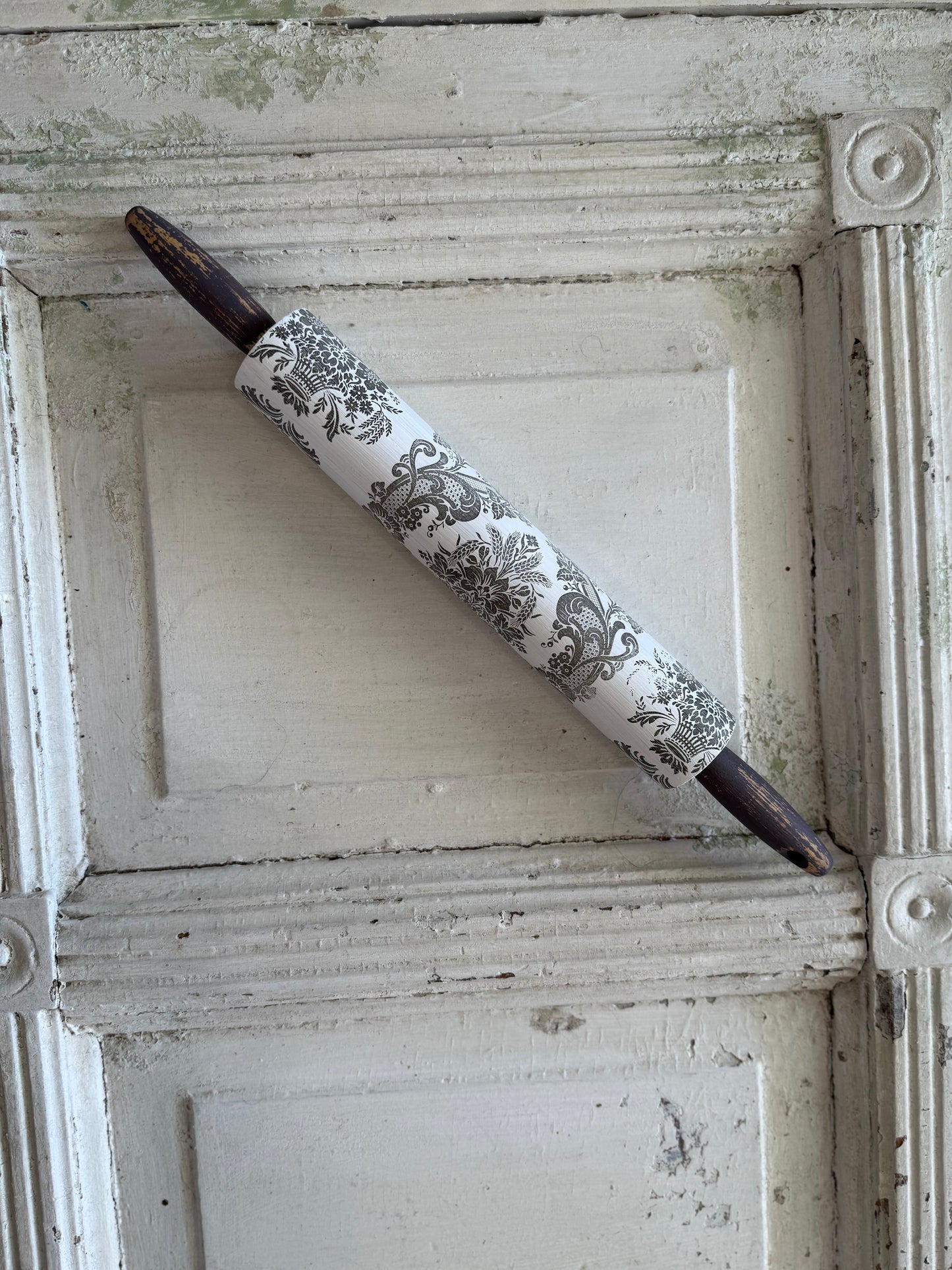 Hand Painted Rolling Pin for Decor