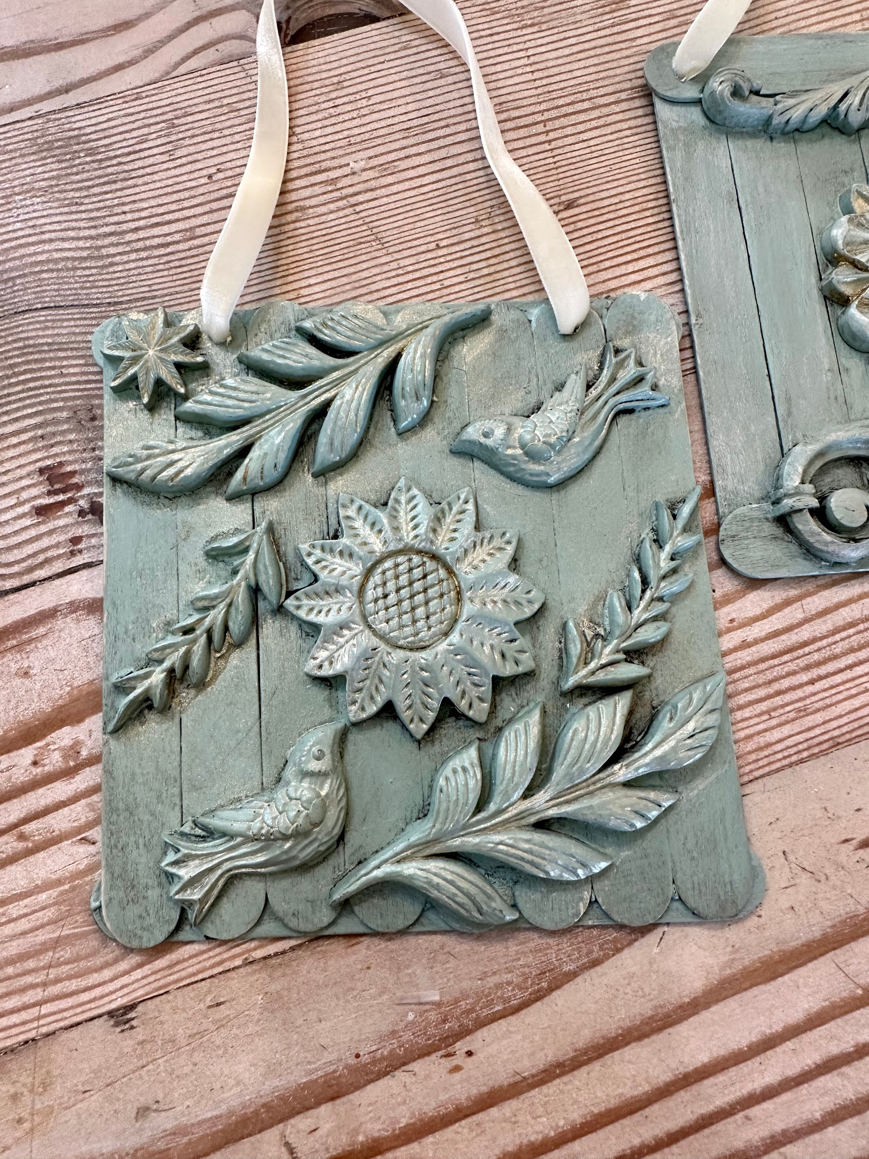 Handmade French Country Ornament / Hanger