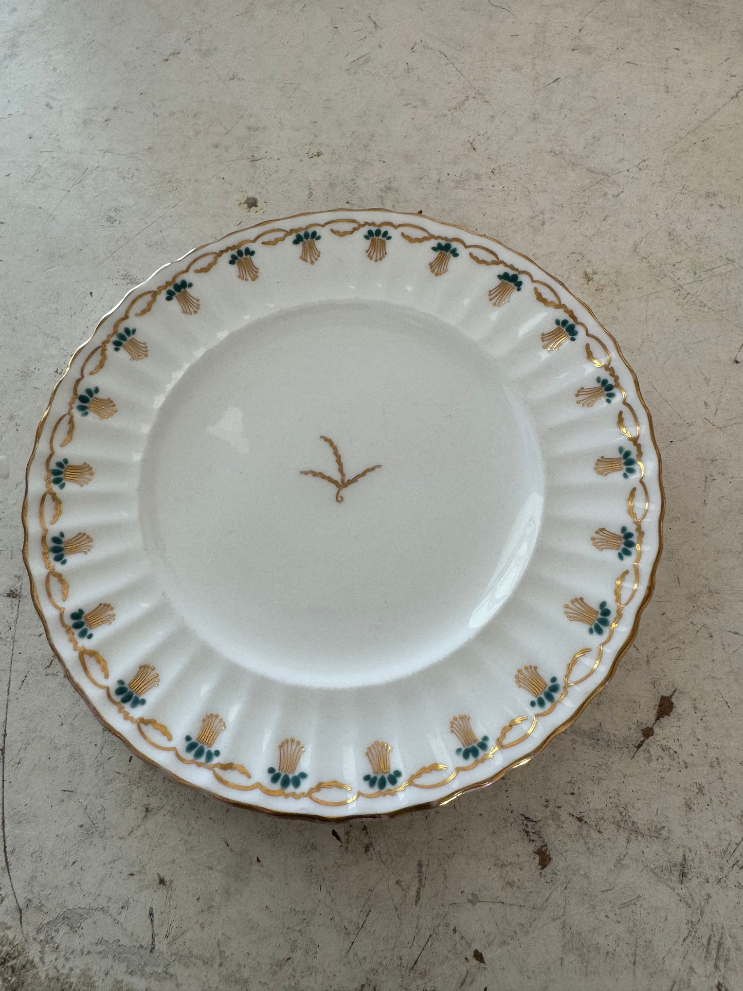 Vintage Gold Plate