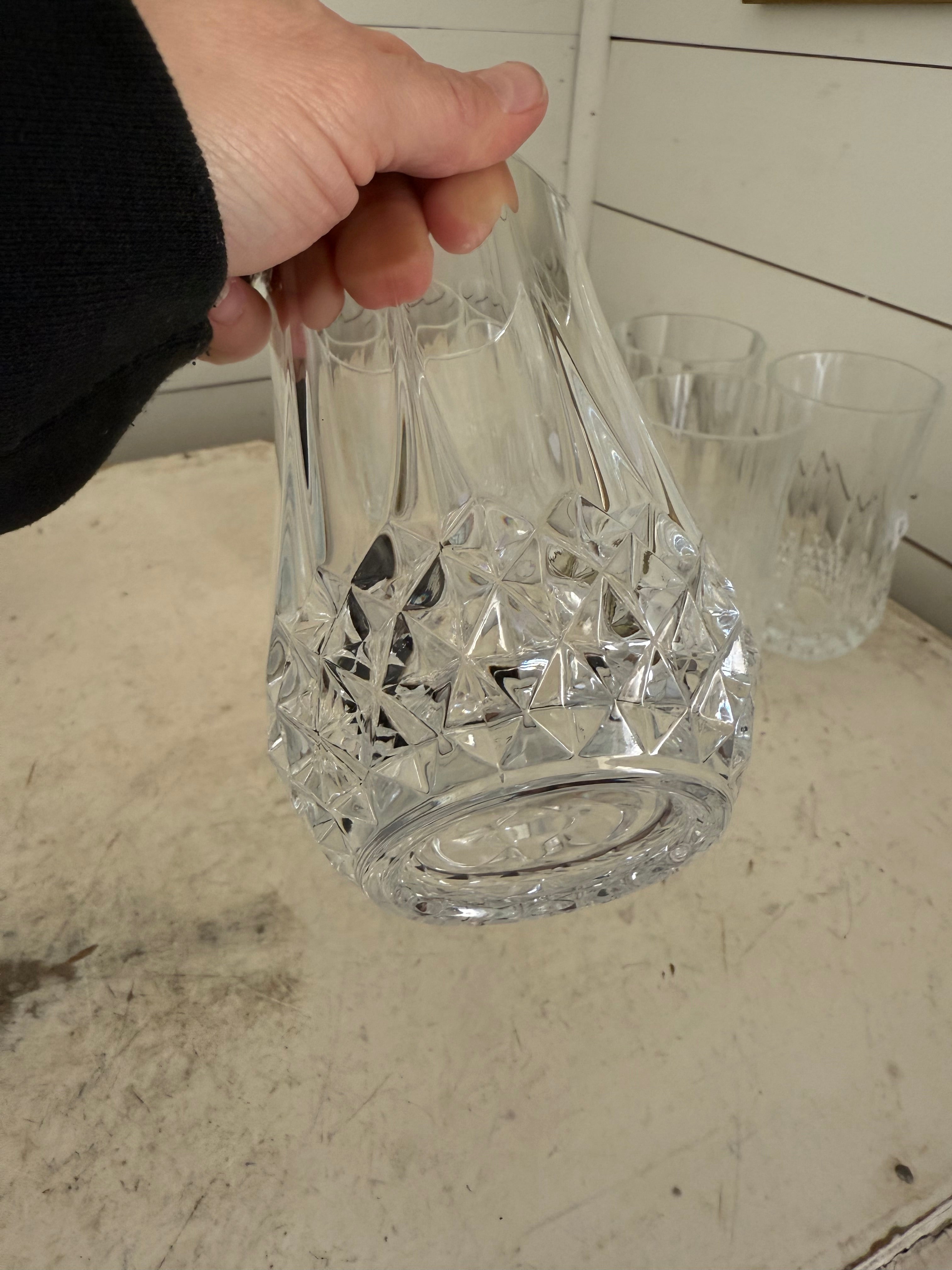 Cristal D'Arques Longchamp glass Tumbler - Crystal - sold individually