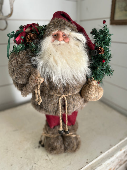 20” Father Christmas Woodland Santa