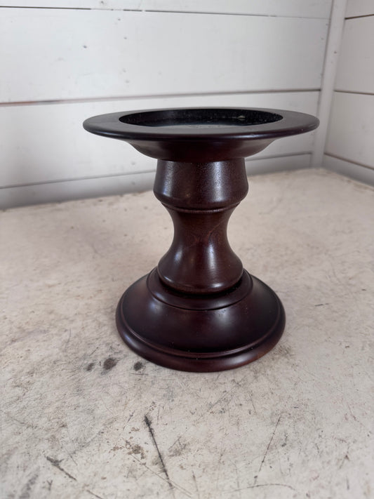 Wood Turned Candlestick