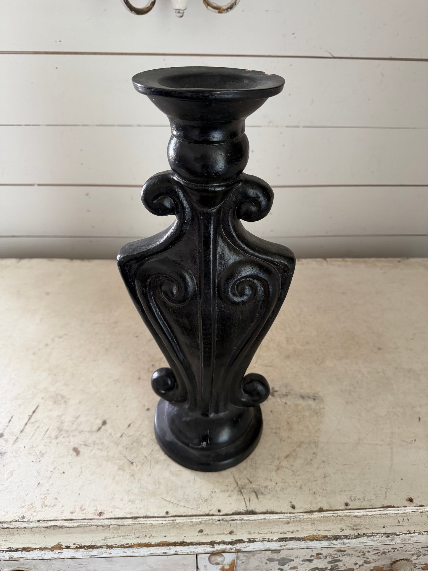 Terra Cotta Candlestick - Will Get Makeover