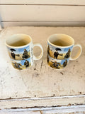 Collectible Vintage Mug “The Pursuit of Leisure” - Sold Individually