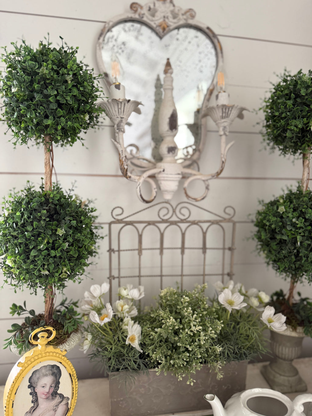 Cottage Styled Vignette as Seen on youtube - sold individually