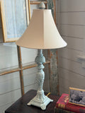 Handpainted Ornate Lamp and Shade
