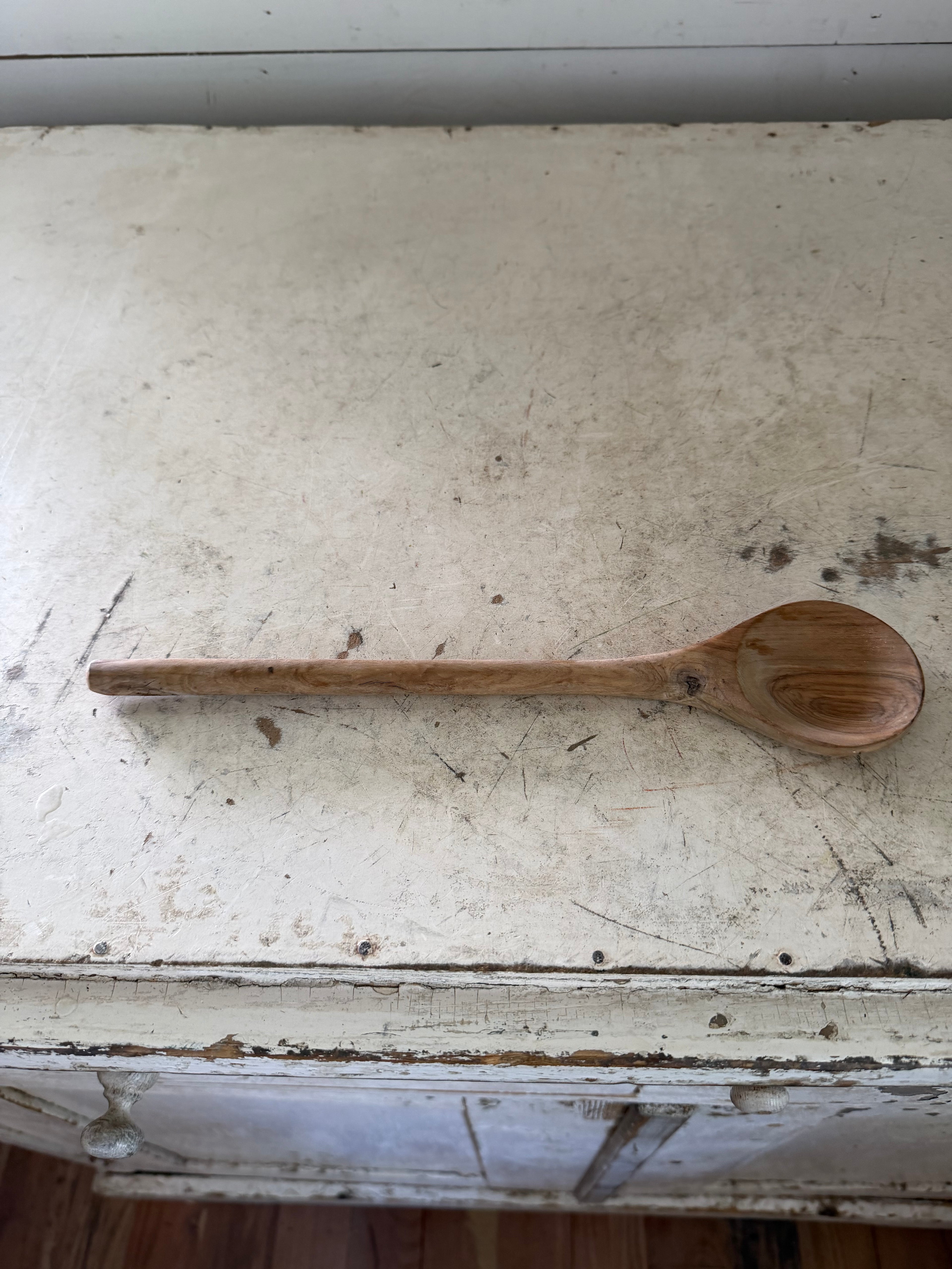 Hand Carved Wood Spoon