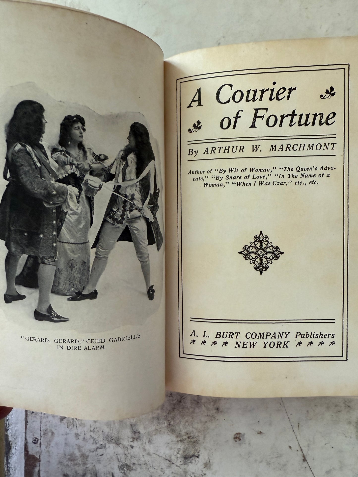 A courier of Fortune Book