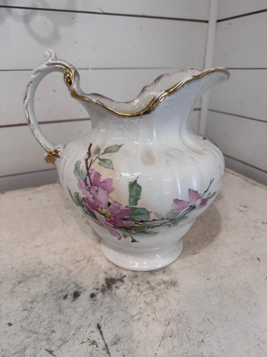 Maddocks Lamberton Works Semi Porcelain Pitcher Made in England