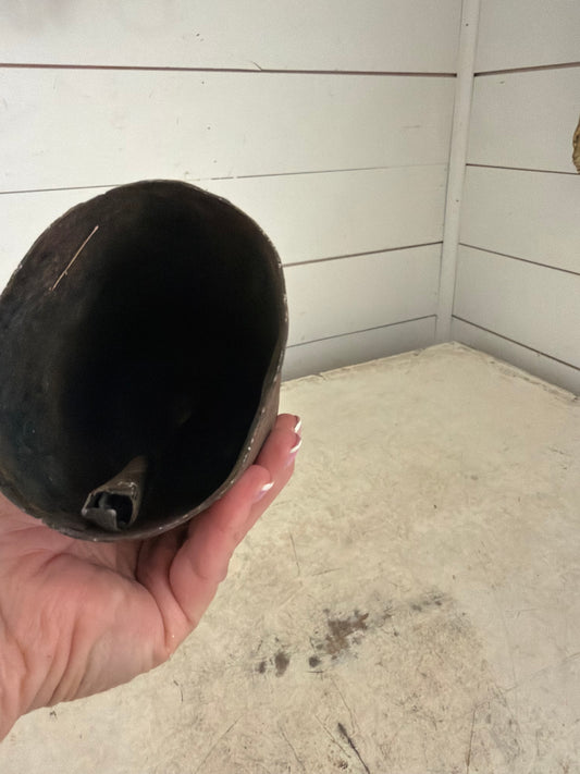 Antique Iron Large Cow Bell