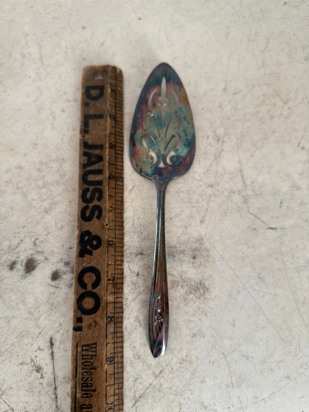 Vintage Silver Plate Cake Server