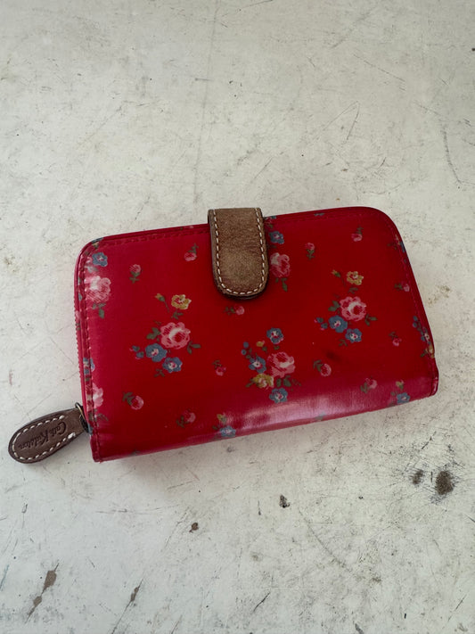 Red Floral Original Cath Kidston Wallet