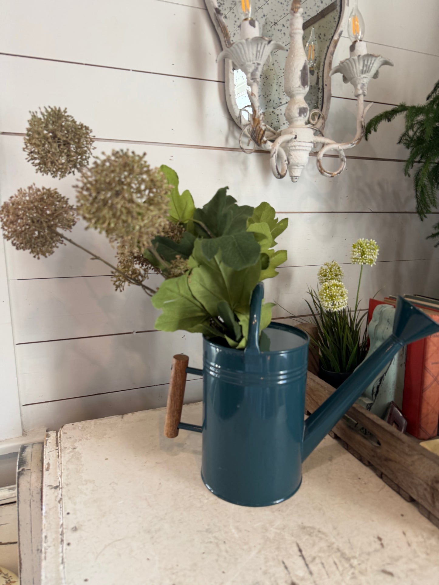 Hearth and Hand watering can - greenery not included