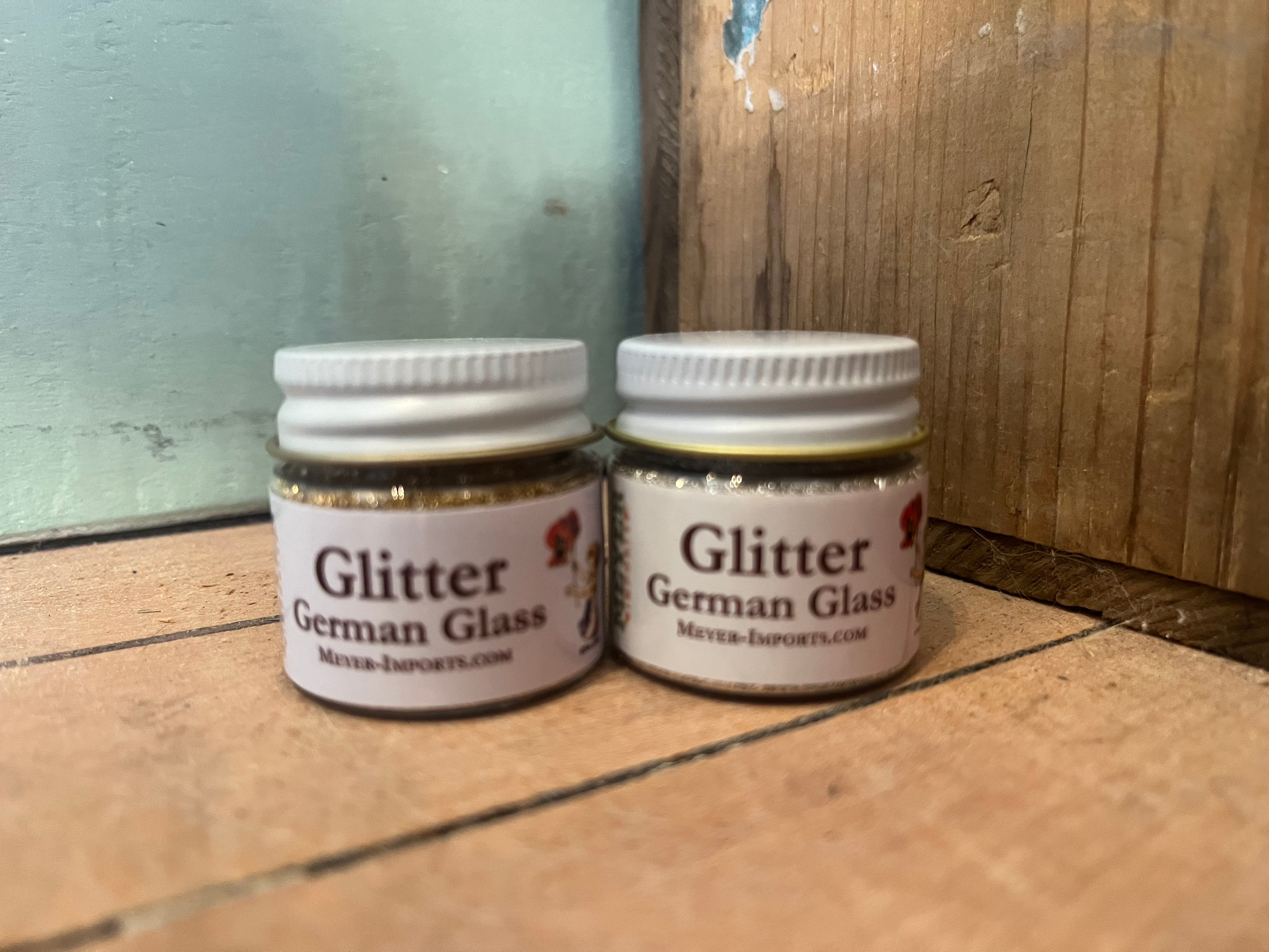 Sparkly Silver Glass Glitter