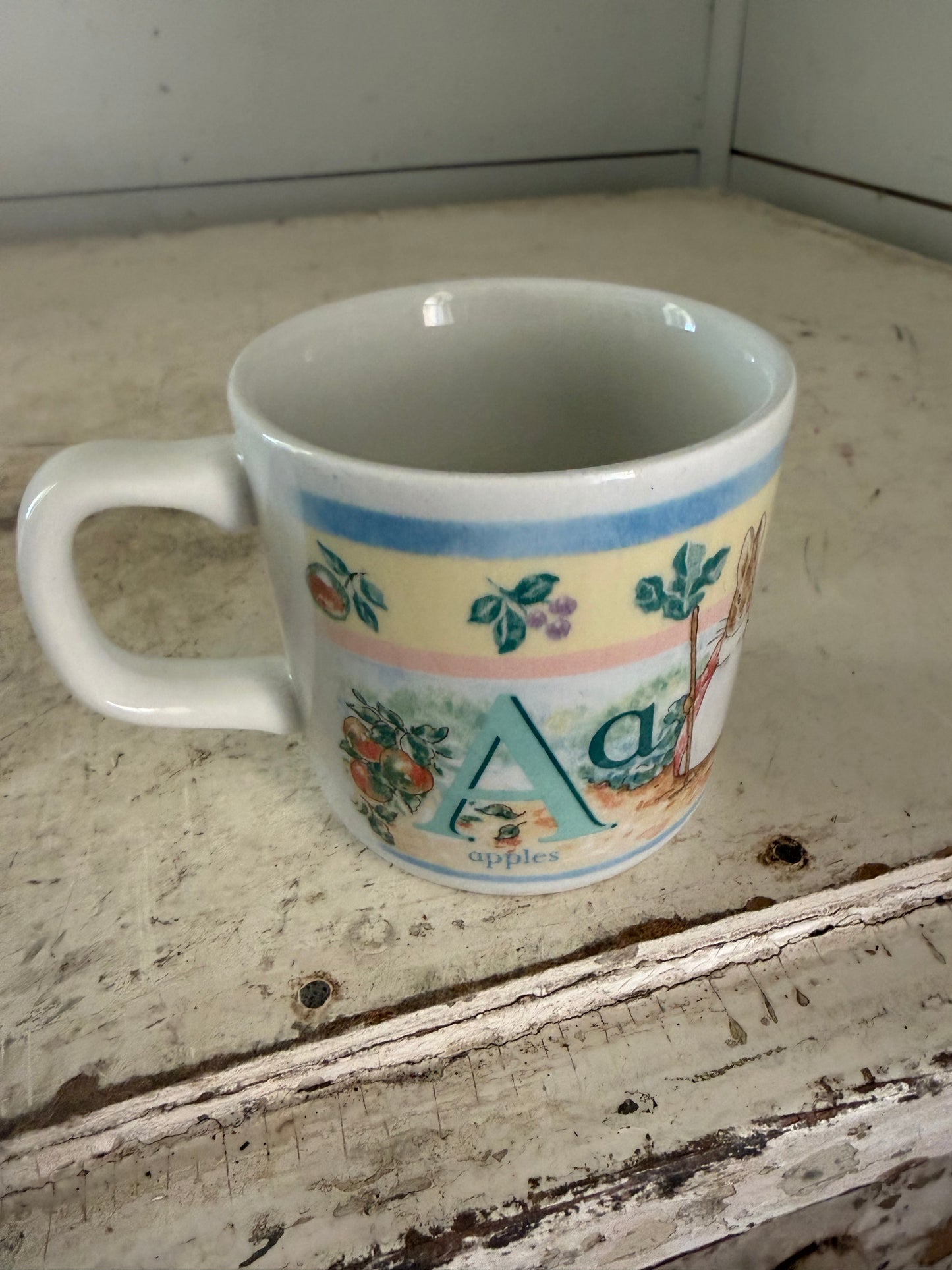 Wedgewood Peter ABC Rabbit child’s mug