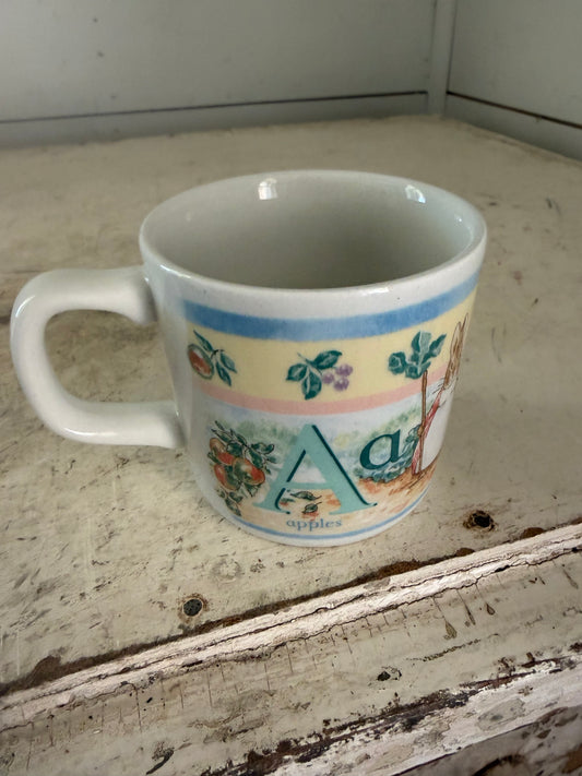 Wedgewood Peter ABC Rabbit child’s mug
