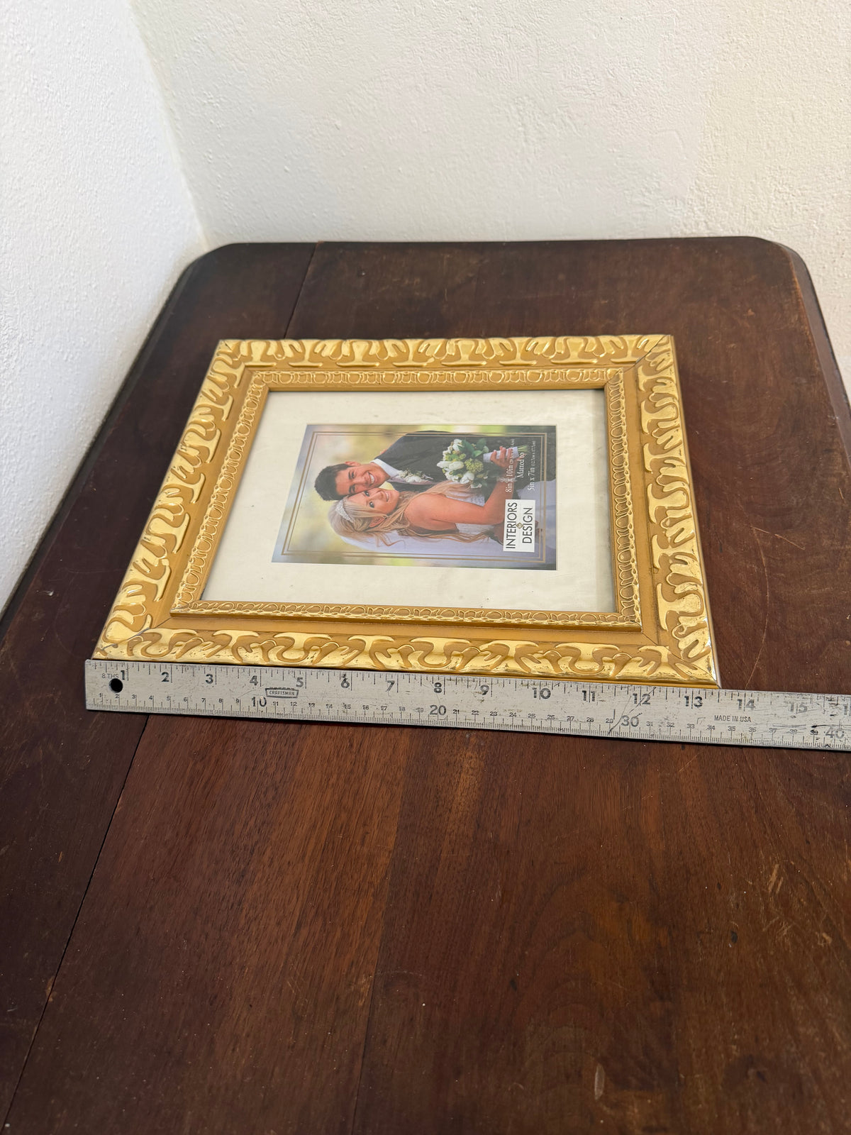 Ornate Gold Frame Will Get Makeover and Print