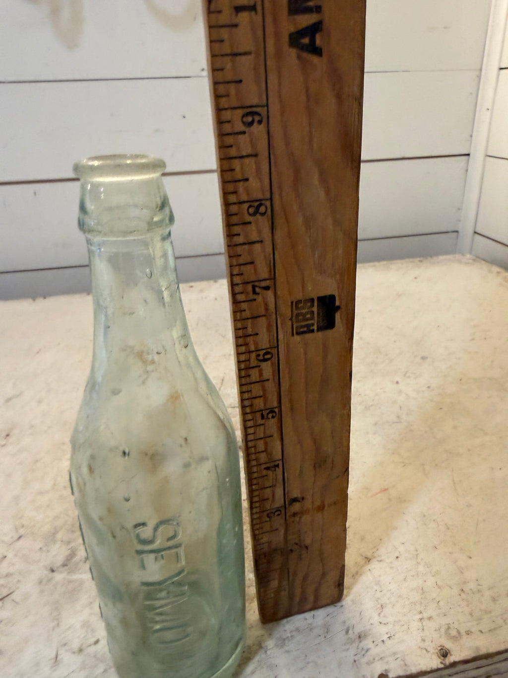 Antique Seymour’s soda bottle