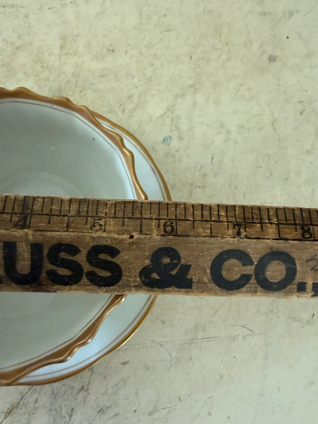 Vintage Austrian Sauce, Bowl with Plate