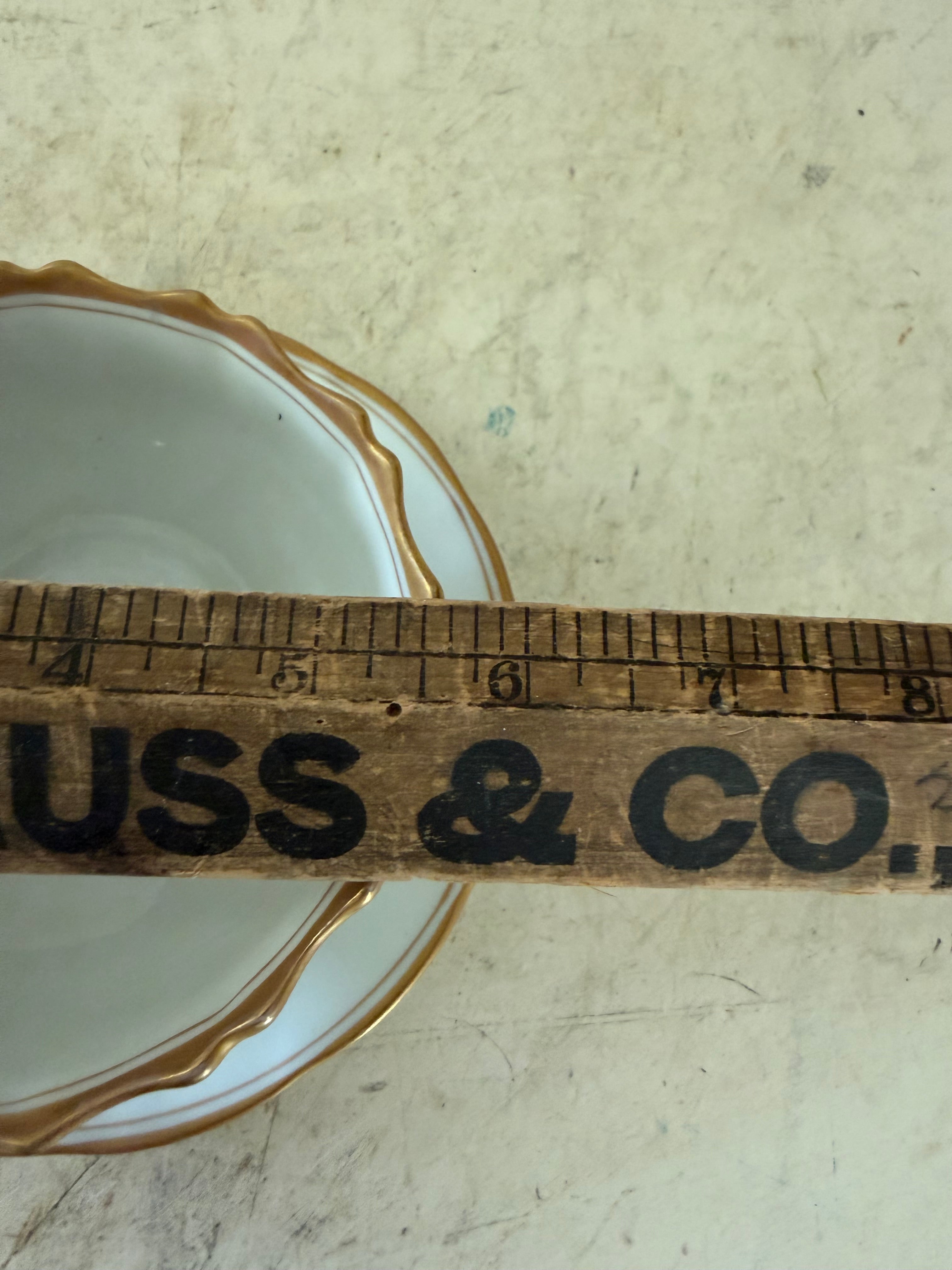 Vintage Austrian Sauce, Bowl with Plate