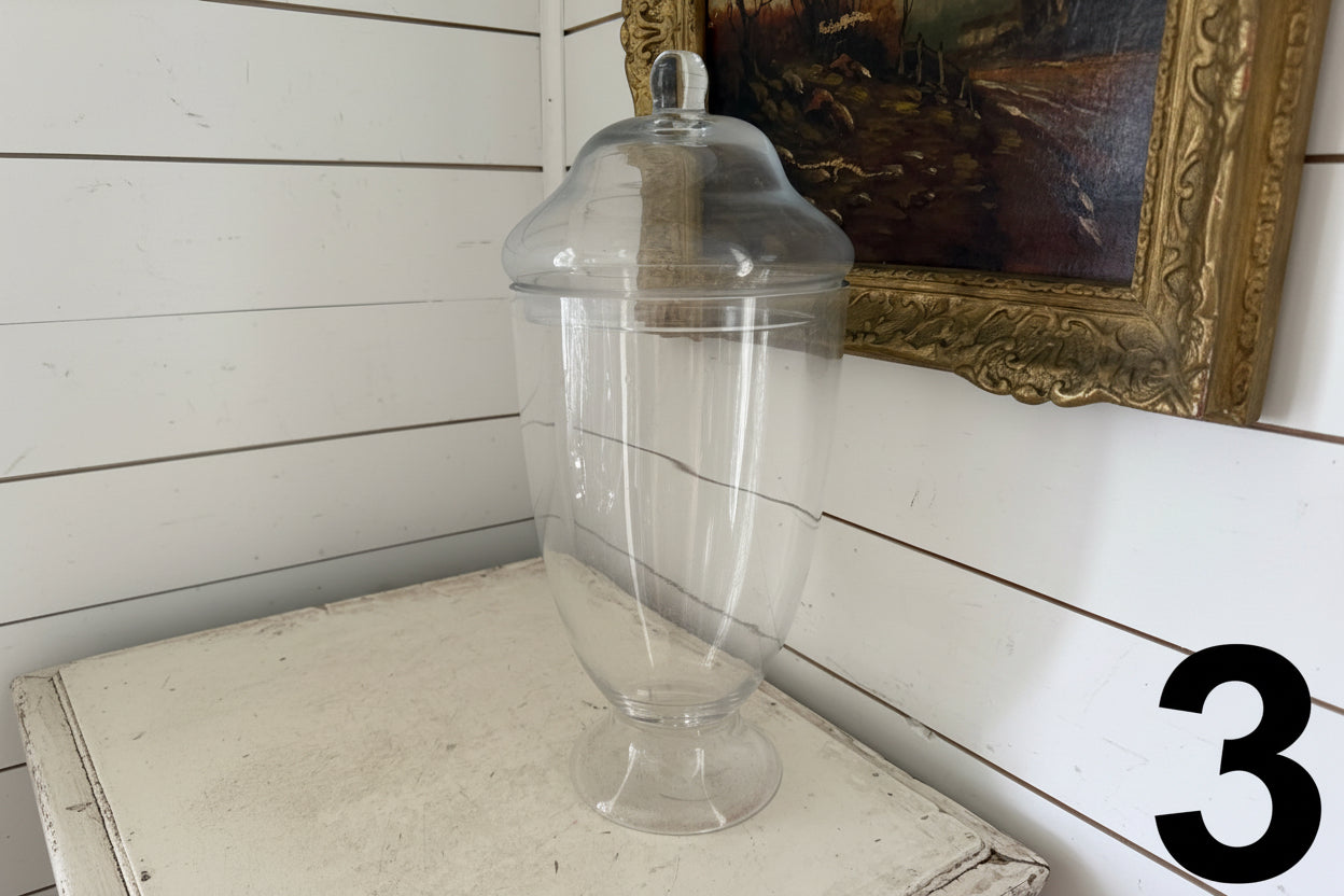 Apothecary Jars with Lid sold individually