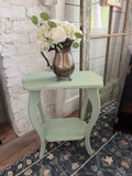 Oak two Tiered Side Table