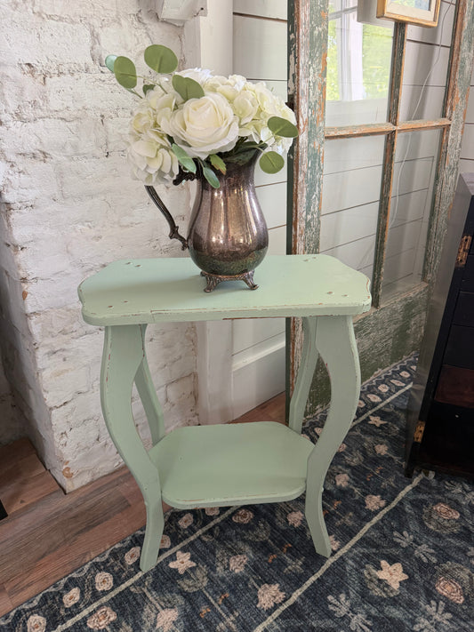 Oak two Tiered Side Table