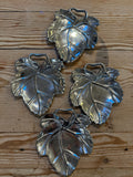 silver-toned leaf trays sold individually