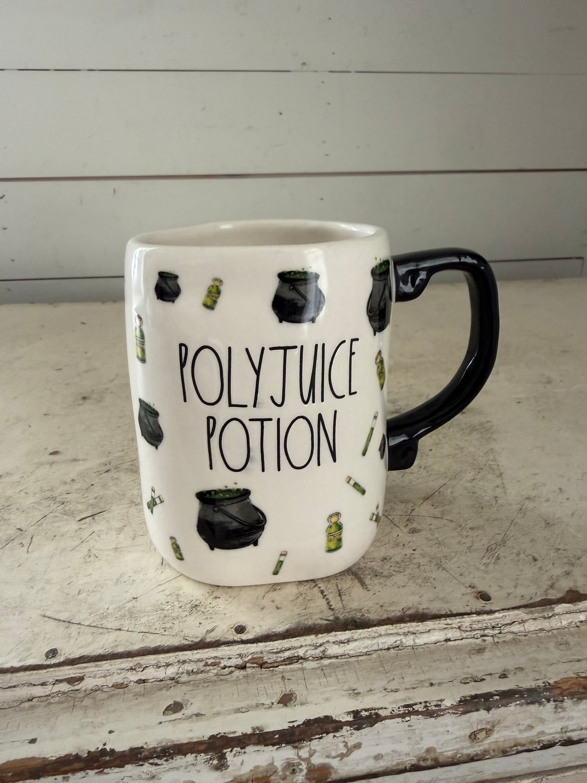 Rae Dunn Harry Potter Polyjuice Potion ceramic mug