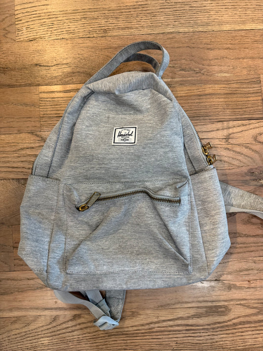 Herschel light grey mini tablet backpack