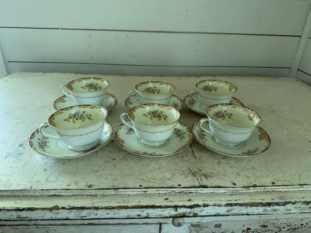 Vintage Noritake China - gold trim -occupied Japan - sold individually