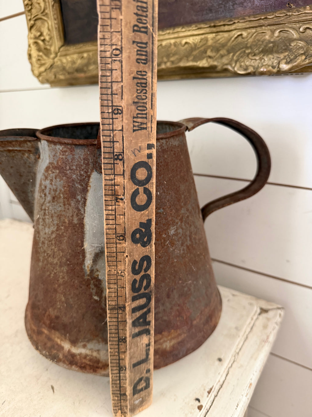 Antique Rusty Kettle