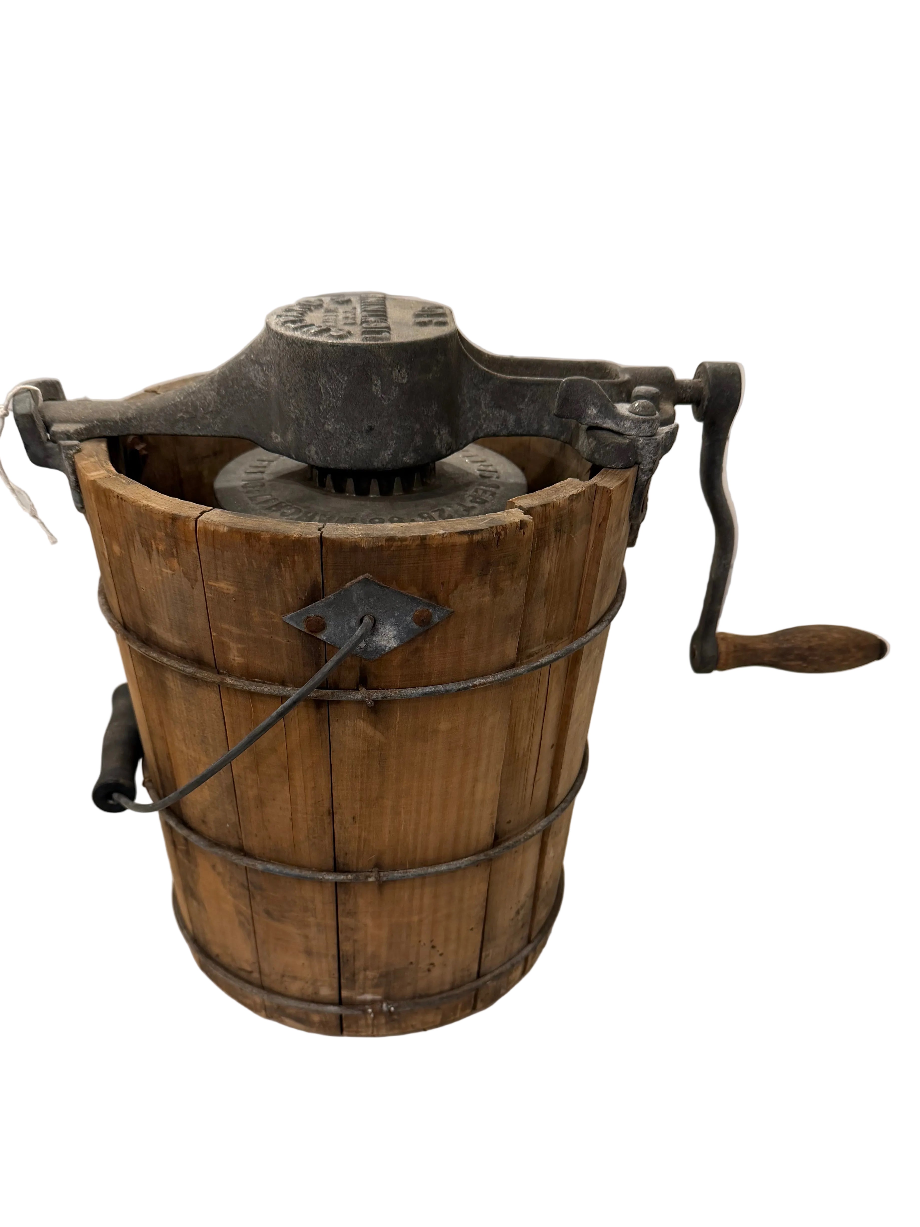 Shepard's Lightning hand-crank ice cream maker